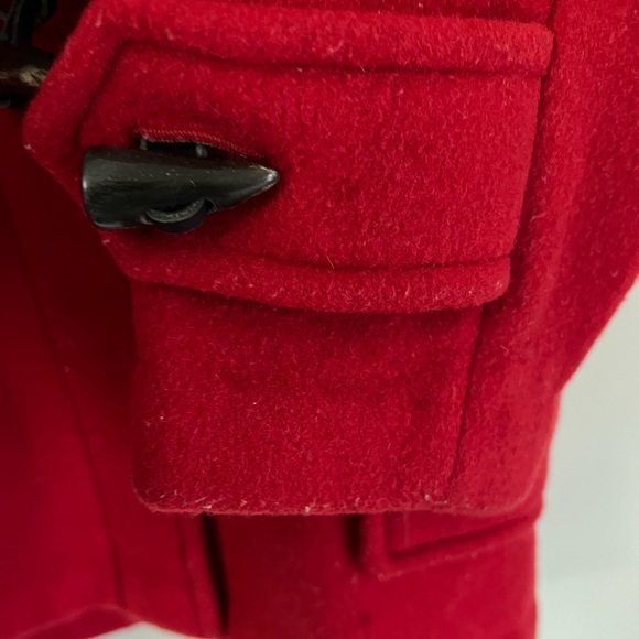 Burberry toggle ruffle coat size 2 - Picture 6 of 8